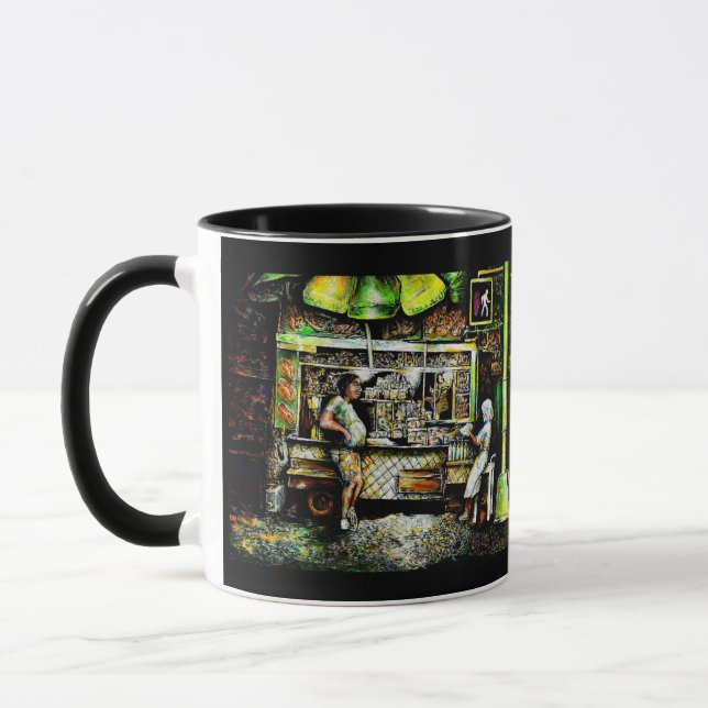 Strahlen Tasse (Links)