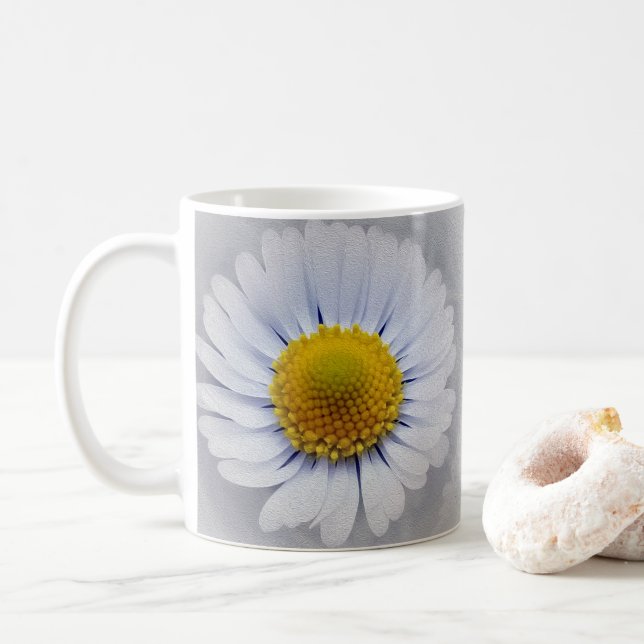 strahlend weiß kaffeetasse (Mit Donut)
