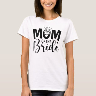 Strahlende Brautmutter  T-Shirt
