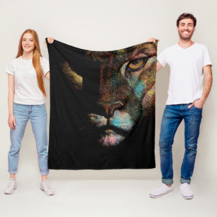 Strahlende Dunkelheit - Furchteinflößende Eleganz Fleecedecke