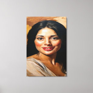 Strahlende Eleganz:Klassischer impressionistischer Leinwanddruck