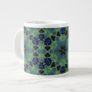 Strahlende Fraktalsymphonie Jumbo-Tasse