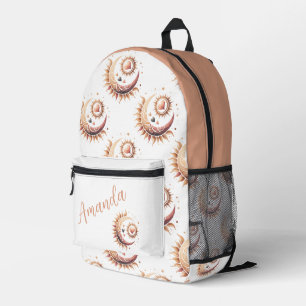 Strahlende Harmonie – Künstlerisches Rucksackdesig Bedruckter Rucksack