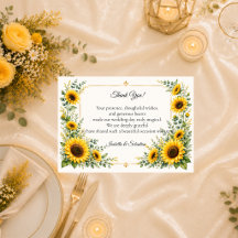Strahlende Sonnenblumen-Herbstzauber-Hochzeit