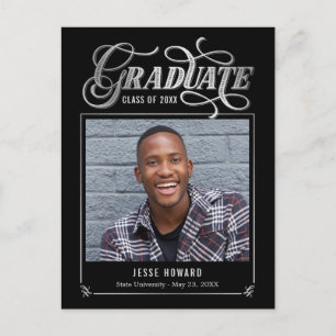 Strahlende Zukunft Bearbeitbare Farb-Abschluss-Pos Postkarte