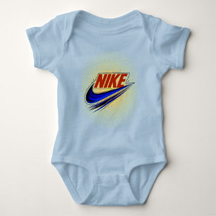 strahlender Ausbruch Baby Strampler