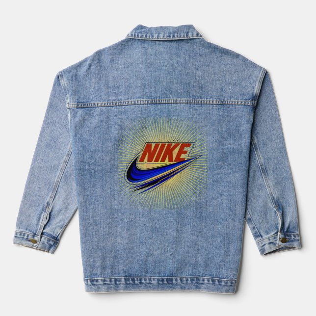 strahlender Ausbruch Jeansjacke (Rückseite)