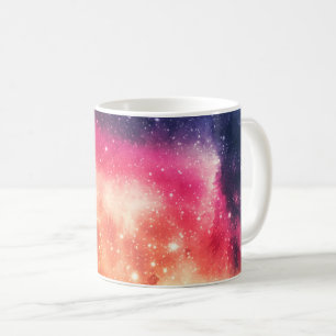 Strahlender kosmischer Nebel Kaffeetasse