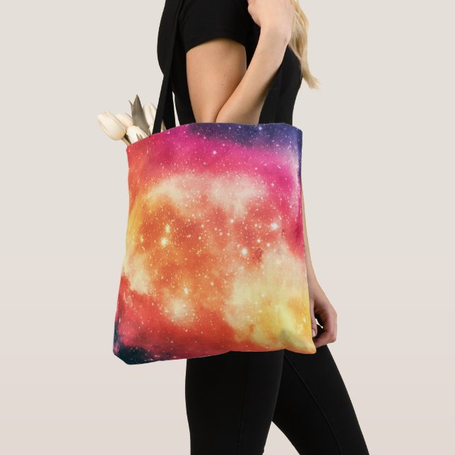 Strahlender kosmischer Nebel Tasche (Von Nahem)