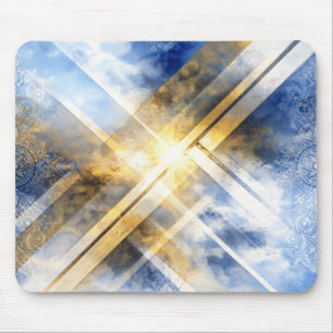 Strahlender Kreuzungspunkt Mousepad