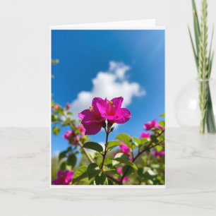 Strahlender Muttertag Flora-Grußkarte Karte