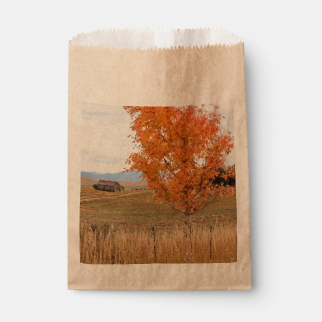 Strahlender Oktober  Geschenktütchen (Vorderseite)