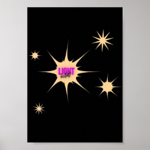 Strahlendes Licht – Moderner & Vibranter Stil Poster