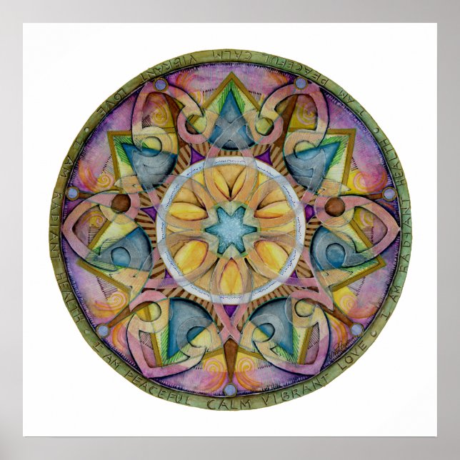 Strahlenschutzplakat Poster (Vorne)