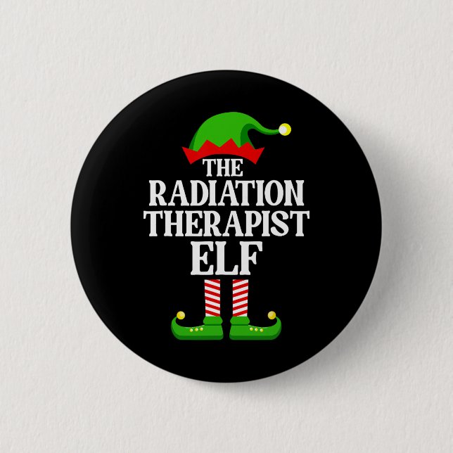 Strahlentherapeut Elf Familie Matching Group Chri Button (Vorderseite)
