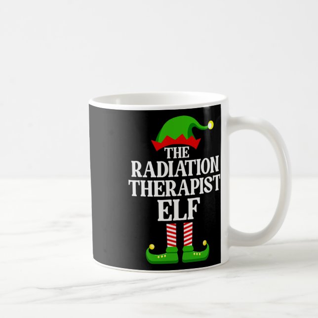 Strahlentherapeut Elf Familie Matching Group Chri Kaffeetasse (Rechts)