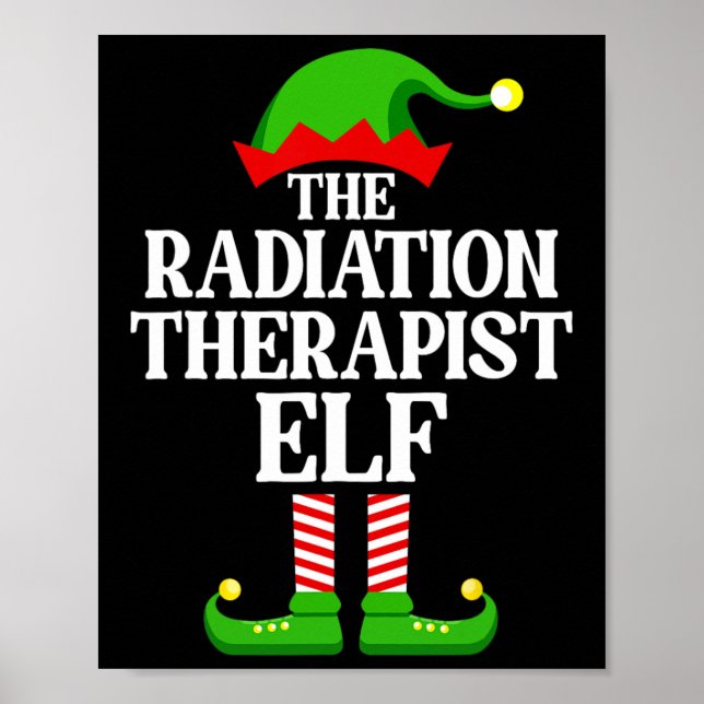 Strahlentherapeut Elf Familie Matching Group Chri Poster (Vorne)