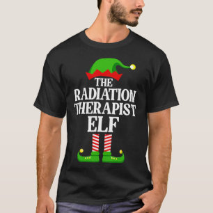 Strahlentherapeut Elf Familie Matching Group Chri T-Shirt