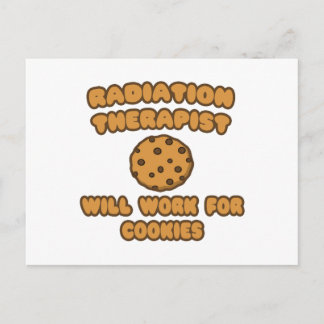 Strahlentherapeut .. Wird für Cookies funktioniere Postkarte
