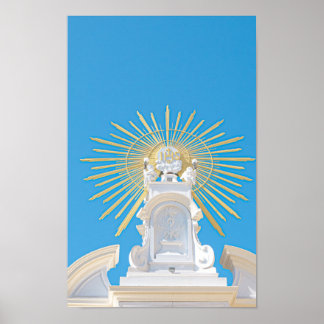 Strahlkraft über Malta Poster