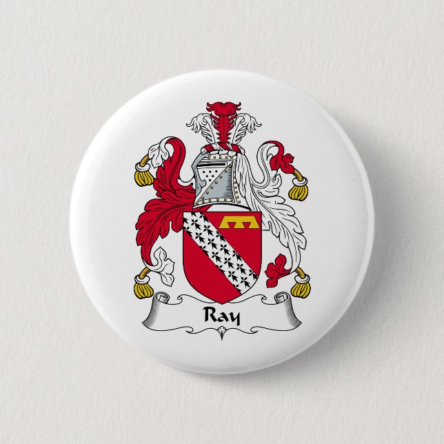 Strahln-Familienwappen Button (Vorderseite)