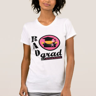 Strahlungs-Absolvent BRUSTKREBS T-Shirt