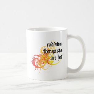 Strahlungs-Therapeuten sind heiß Kaffeetasse