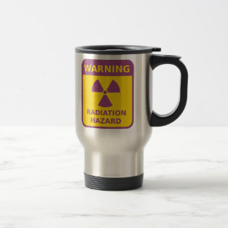 Strahlungs-Warnzeichen-Tasse Reisebecher
