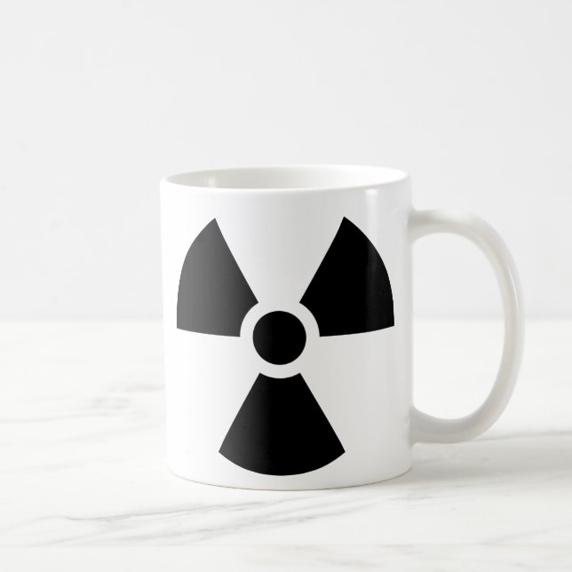 Strahlungshebelsymbol Kaffeetasse (Rechts)