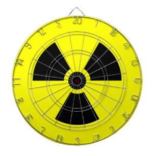 Strahlungssignatur des Metallkäfigs Dartboard Dartscheibe