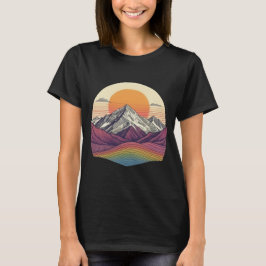Strahlungsspitzen bei Sonnenuntergang T-Shirt