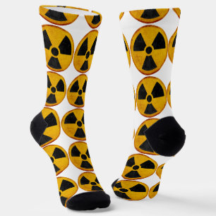 Strahlungssymbol Socken