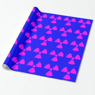 Strahlungswarnsymbol Geschenkpapier