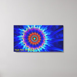 Strahlungszone Leinwanddruck