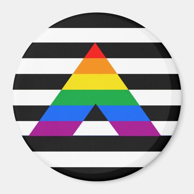 STRAIGHT AL PRIDE 2014 PRIDE MAGNET (Vorne)