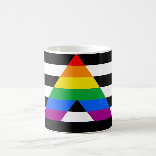 STRAIGHT ALLY PRIDE 2014 PRIDE KAFFEETASSE (Mittel)