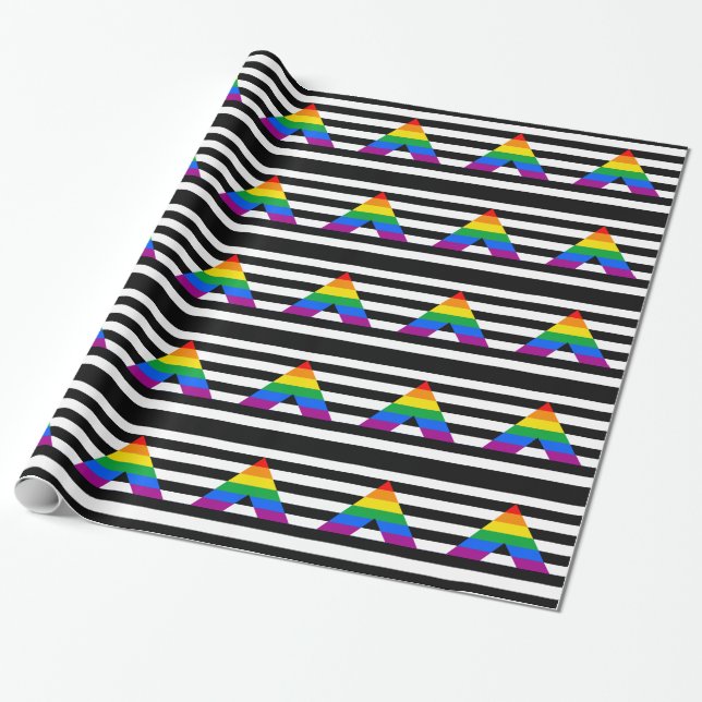 STRAIGHT ALLY PRIDE.png Geschenkpapier (Ungerollt)
