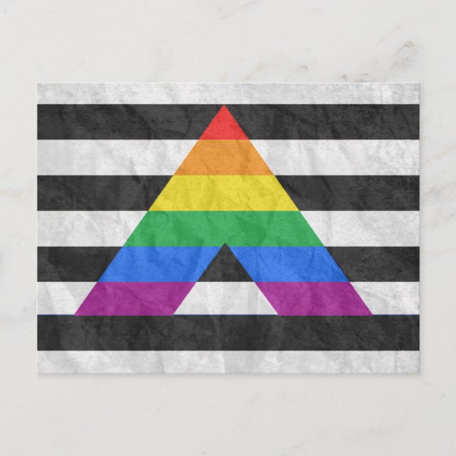STRAIGHT ALLY STOLZ 2014 STOLZ POSTKARTE (Vorderseite)