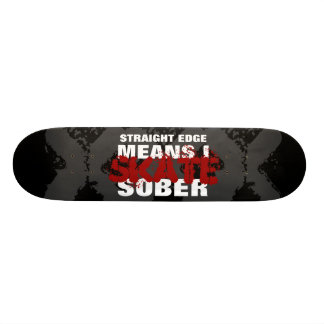 STRAIGHT-EDGE-Skateboard Skateboard