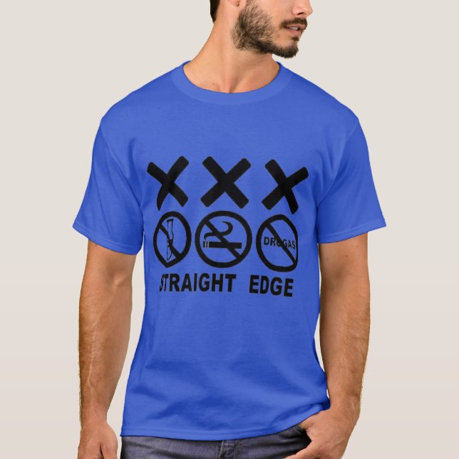 Straight Edge T-Shirt (Vorderseite)