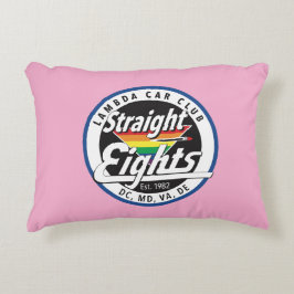 Straight Eights/LCCI Throw Kissen (rosa)