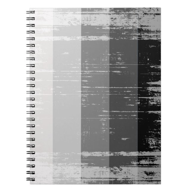 STRAIGHT FLAG DISTRESSED -.pnng Notizblock (Vorderseite)