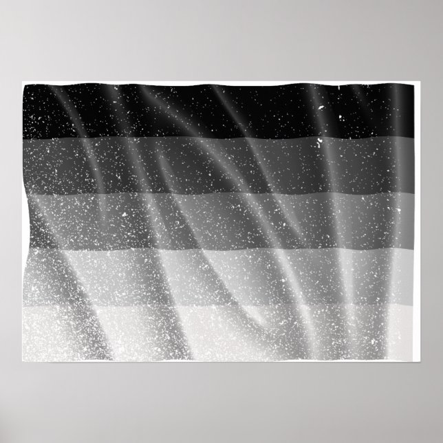 STRAIGHT FLAG FLYING -.pnng Poster (Vorne)
