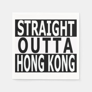 Straight Outight Hong Kong Cocktail Napkins Serviette