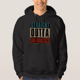 Straight Outight San Francisco California USA Hoodie