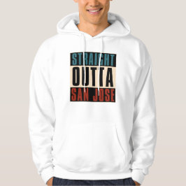 Straight Outight San Jose California CA USA Hoodie