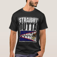 Straight Outta american samoa Flag
