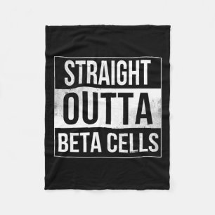 Straight Outta Beta verursacht Diabetes Fleecedecke