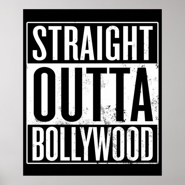 Straight Outta Bollywood Poster (Vorne)