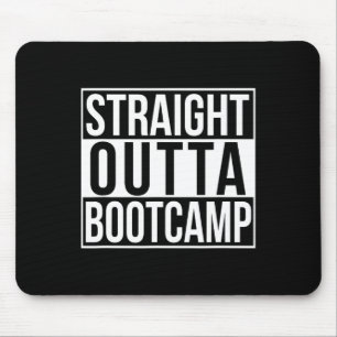 Straight Outta Bootcamp Mousepad
